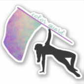 Kleurenbeschermvlag 1 sticker (Voorkant)