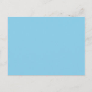 kleurenblauw briefkaart