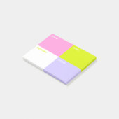 Kleurenblok Sticky Notes Small (Schuin)