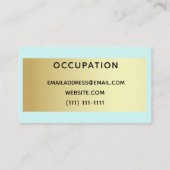 kleurenblok visitekaartje (Achterkant)