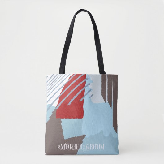 Kleurenblokmoeder van de Groom Winter ID740 Draagtas (Voorkant)
