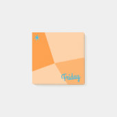 Kleurenblokplanner Retro Post-it® Notes (Voorkant)