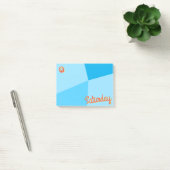 Kleurenblokplanner Retro Post-it® Notes (Kantoor)