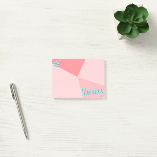 Kleurenblokplanner Retro Post-it® Notes (Kantoor)