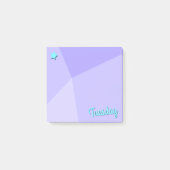 Kleurenblokplanner Retro Post-it® Notes (Voorkant)