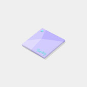 Kleurenblokplanner Retro Post-it® Notes (Schuin)
