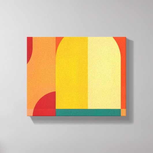 Kleurenbogen Canvas Afdruk (Voorkant)