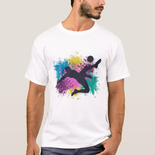 Kleurenbundels voor voetzoekers t-shirt
