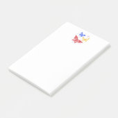 KLEURENBUTTERFLIES POST-IT® NOTES (Schuin)