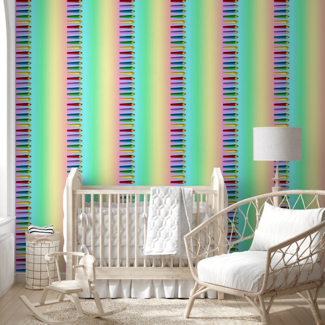 Kleurencils Behang (Kinderen)