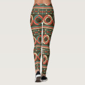 kleurencirkels leggings (Achterkant)
