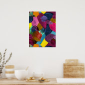 Kleurencrash 3 poster (Keuken)