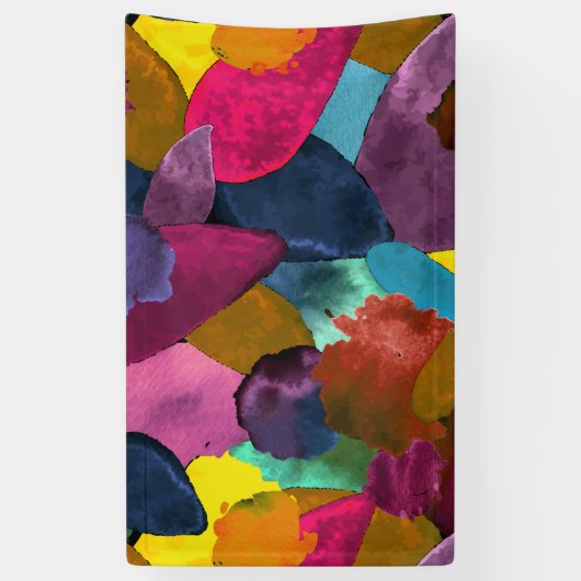 Kleurencrash 3 spandoek (Verticaal)