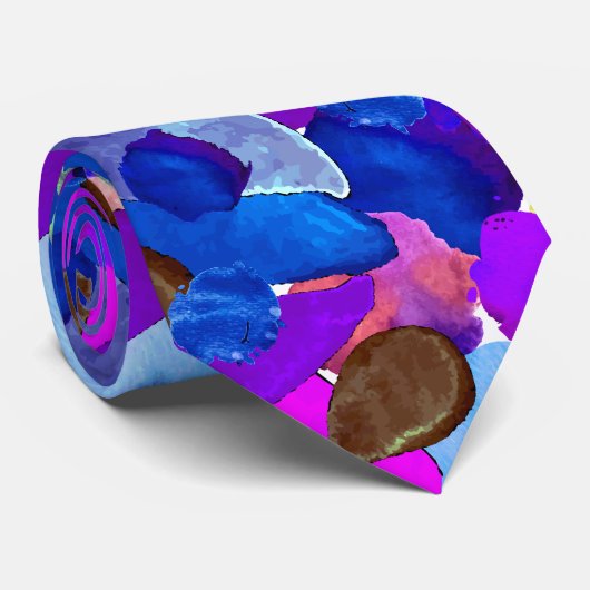 Kleurencrash 4 stropdas (Opgerold)