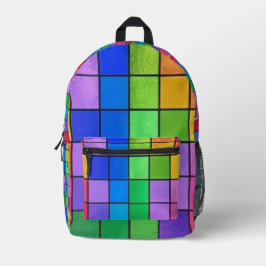 KLEURENDIAGRAM BEDRUKTE RUGZAK