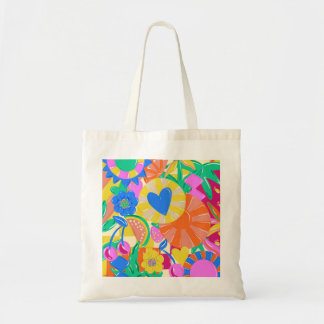 KLEURENEXPLOSIE TOTE BAG