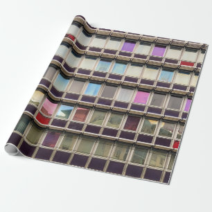 Kleurengebouw Cadeaupapier