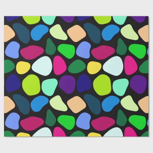 Kleurengesteente-mozaïek I + uw ideeën Cadeaupapier (Vlak)