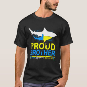 Kleurenhaai Brother World Down Syndrome Awar T-shirt