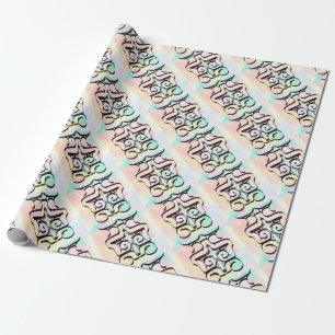 kleurenillustraties cadeaupapier