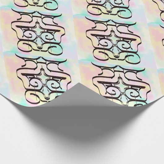 kleurenillustraties cadeaupapier (Hoek)