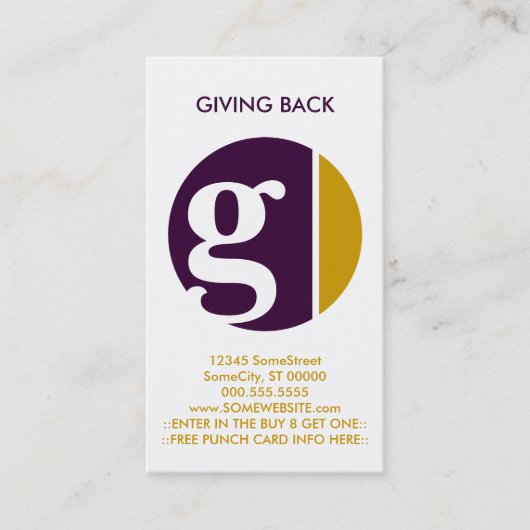 kleureninktstempel klantenkaartje (Voorkant)