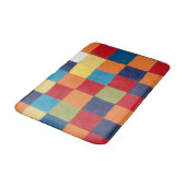 Kleurenkaart "Qu 1" van Paul Klee Badmat (Gekanteld)