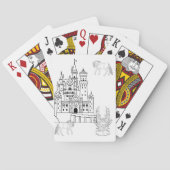 Kleurenkast voor speelkaart pokerkaarten (Achterkant)