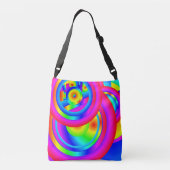 Kleurenkringen  crossbody tas (Achterkant)