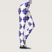 Kleurenkunst, blauw leggings (Rechts)
