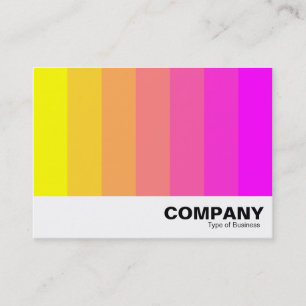 Kleurenmengsel - Geel tot magenta Visitekaartje
