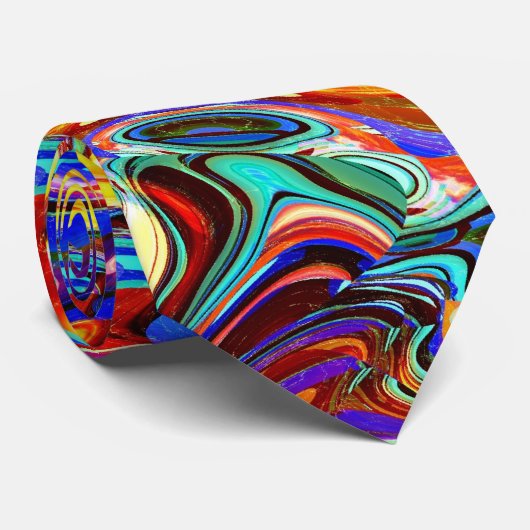 Kleurenmix 07 stropdas (Opgerold)