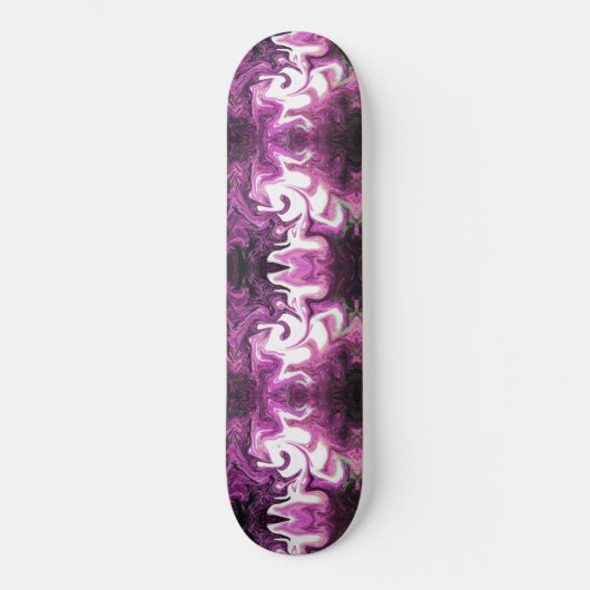 kleurenmorado con blanco skateboard (Voorkant)