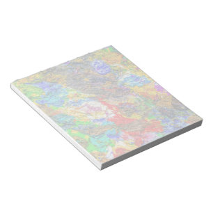 Kleurenpalet grappig notitieblok