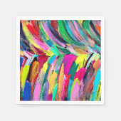 Kleurenpalet kunstenaar servet (Voorkant)