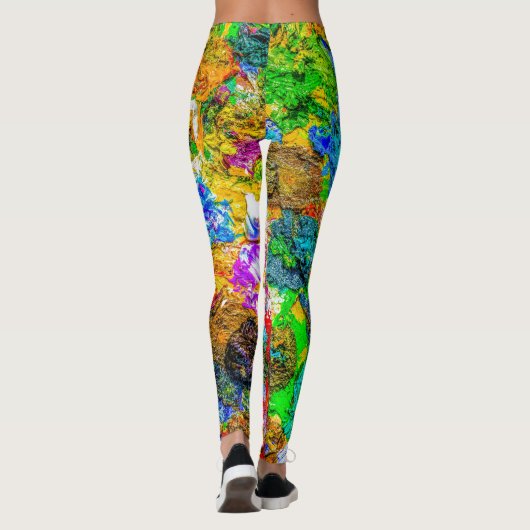Kleurenpalet Leggings (Achterkant)