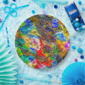 Kleurenpalet Papieren Bordje (Feest)