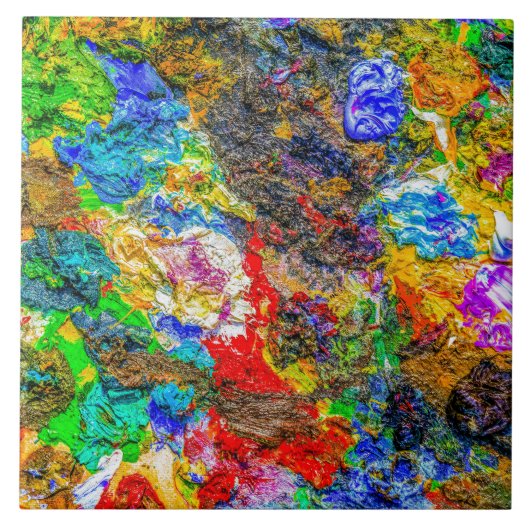 Kleurenpalet Tegeltje (Voorkant)