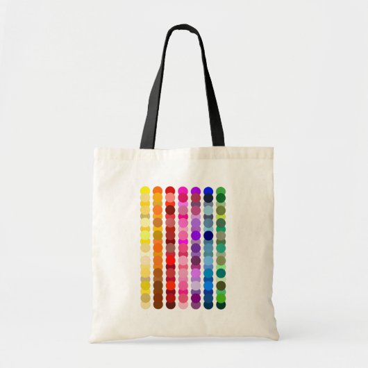 Kleurenpalet Tote Bag (Voorkant)