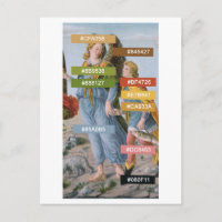 Kleurenpalet voor St. Raphael en Tobias (M 017)