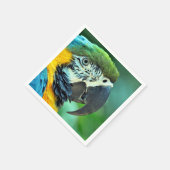 Kleurenpapegaai Servetten (Hoek)