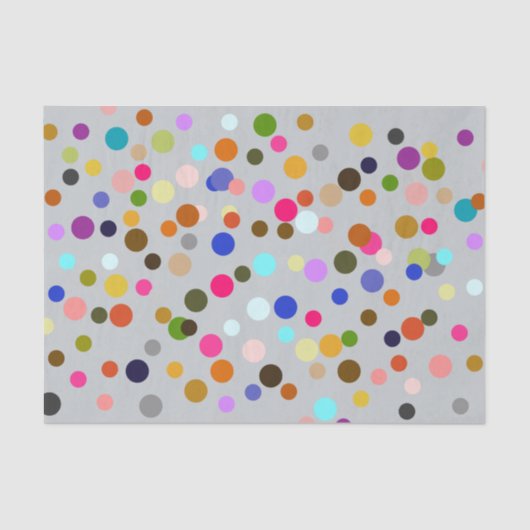 Kleurenpapier voor Confetti Tissuepapier (Voorkant)