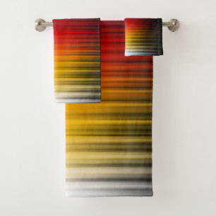 Kleurenpatroon Kunst van het plasma veld van de te Bad Handdoek