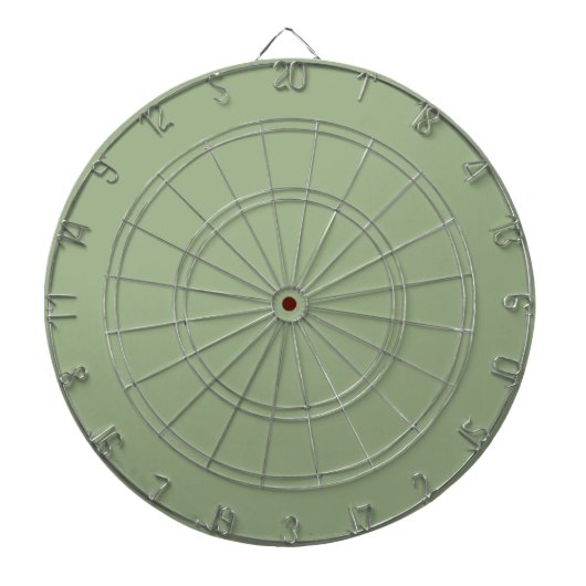 Kleurenplank met groene kleur dartbord (Voorkant)
