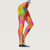 Kleurenplash Graffiti Leggings (Rechts)