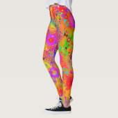 Kleurenplash Graffiti Leggings (Links)