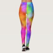 Kleurenplash Leggings (Achterkant)