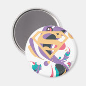 Kleurenplash-Sinaasappel Magneet (Voorkant / Achterkant)