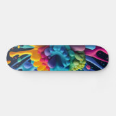 Kleurenplash Skateboard (Horizontaal)