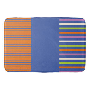 KleurenPop Stripes modern gestript design Badmat